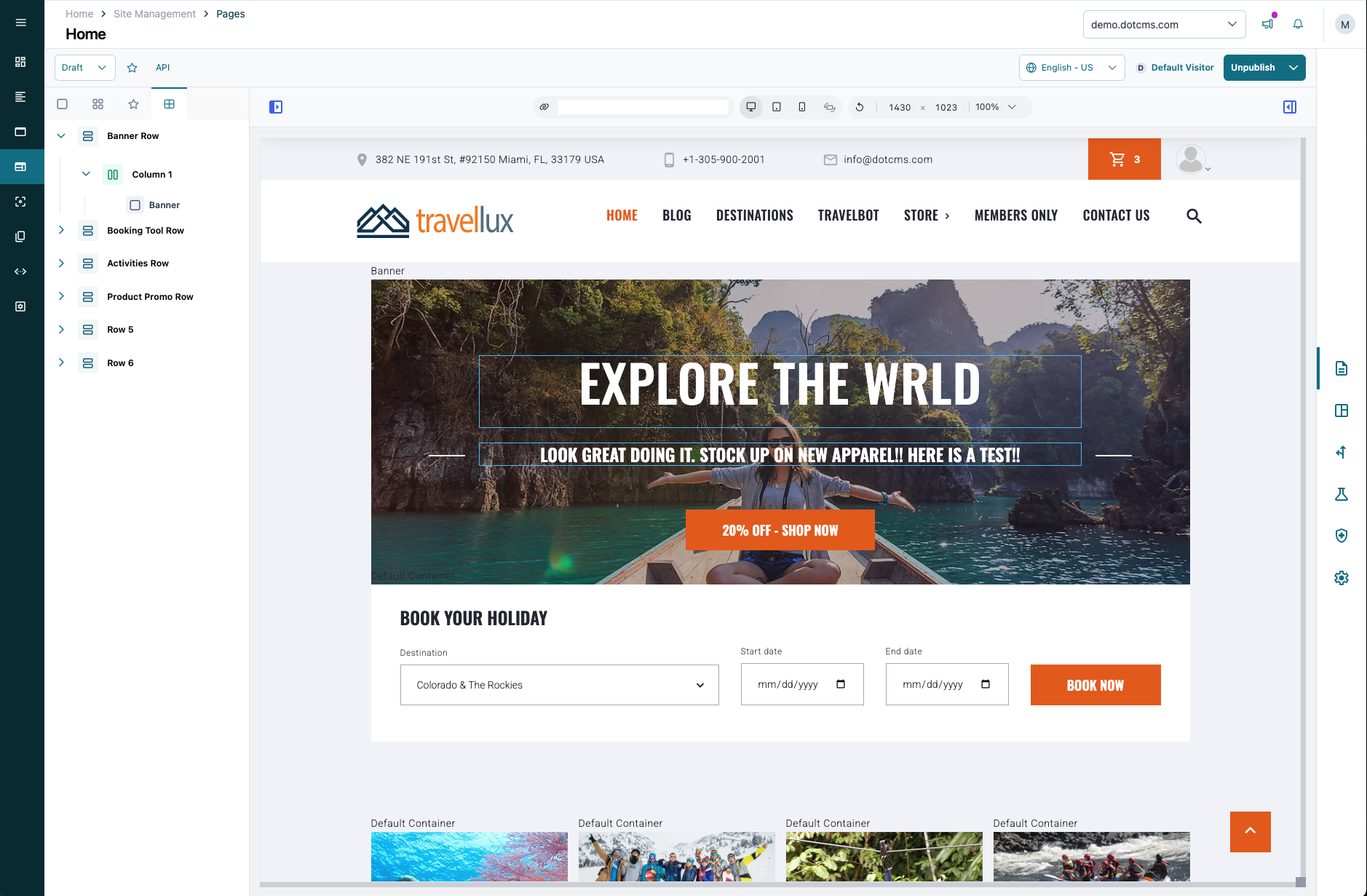 Layout Editor